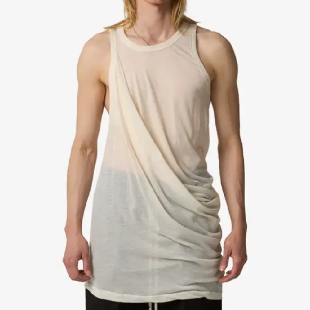 BNWT SS25 RICK OWENS "HOLLYWOOD" ANTHEM TANK TOP M